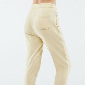 Fabletics XXL Luxe Terry Jogger Buttermilk mrsp $69.95